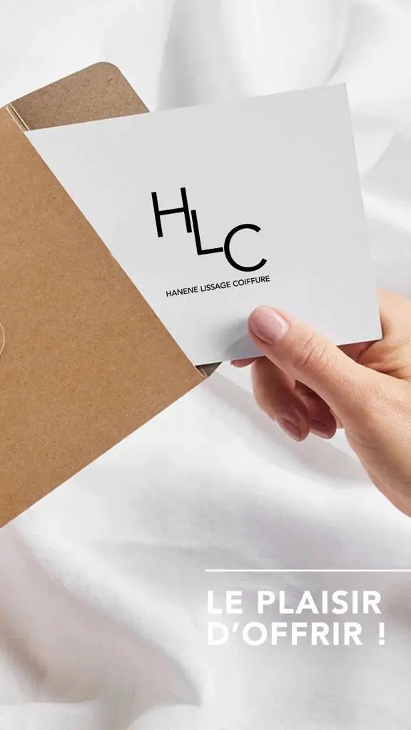Carte cadeau HLC - Hanene Lissage Coiffure